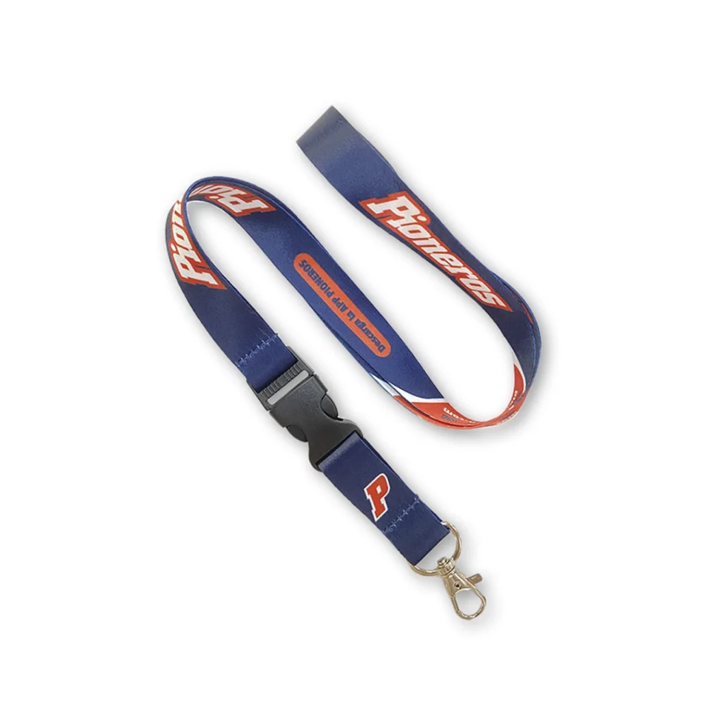 Lanyard cordon de cuello azul