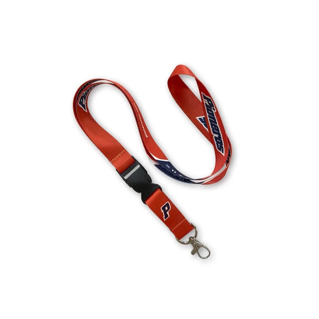 Lanyard cordon de cuello naranja