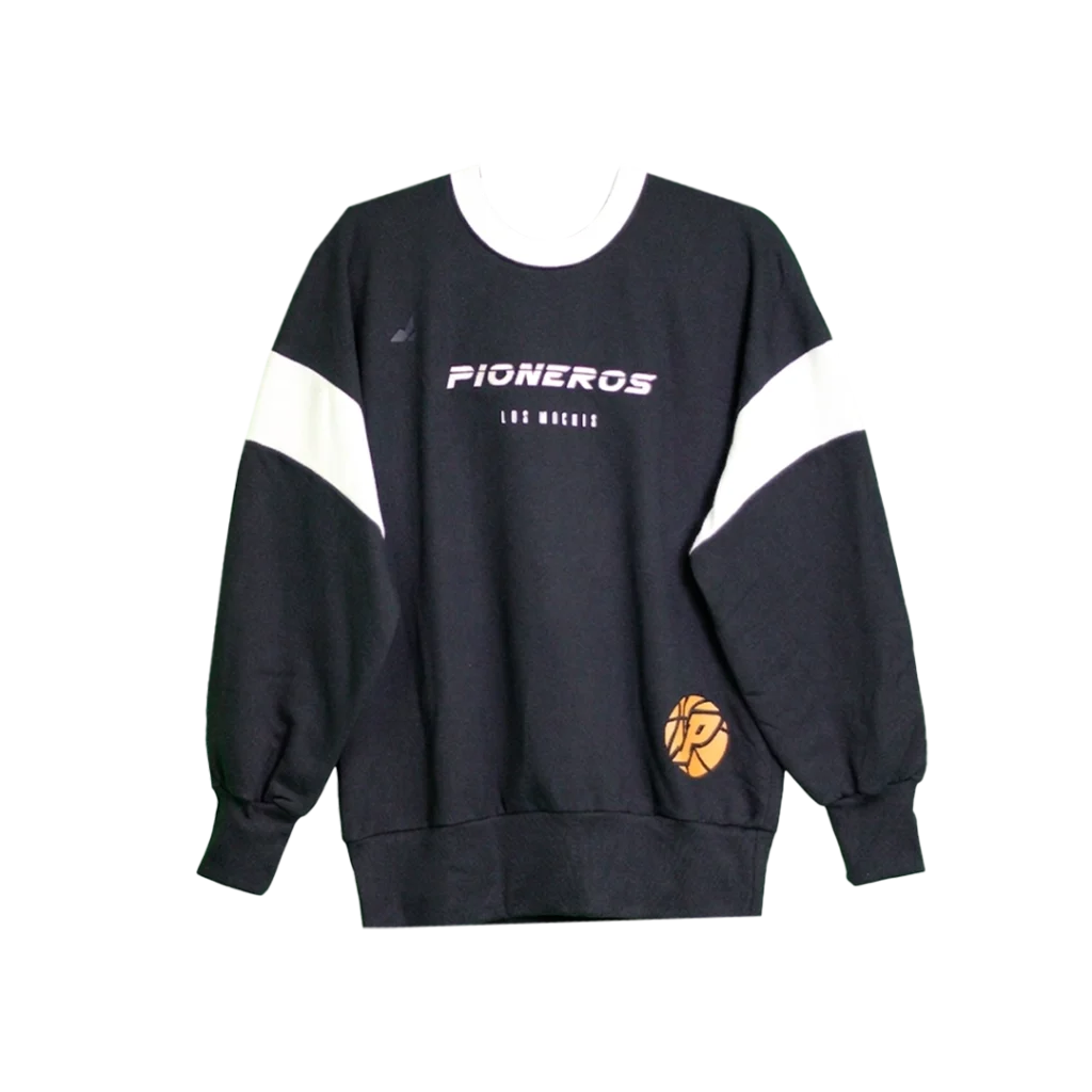 Sweatshirt oversized «racing» azul