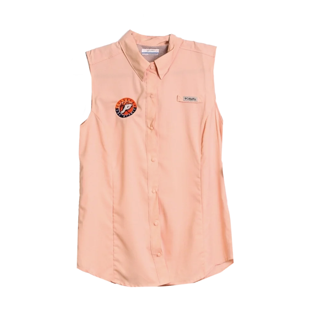 Camisa columbia dama rosa claro