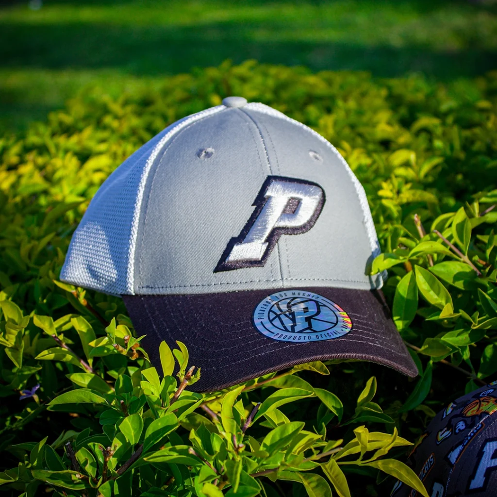 Gorra gris mesh «P»