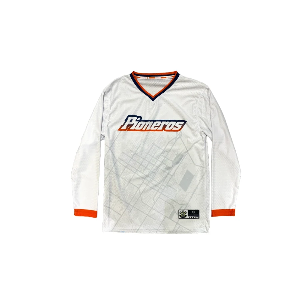 Playera Oficial manga larga 2026 blanco